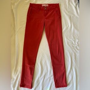🤍AEROPOSTALE RED PANTS!